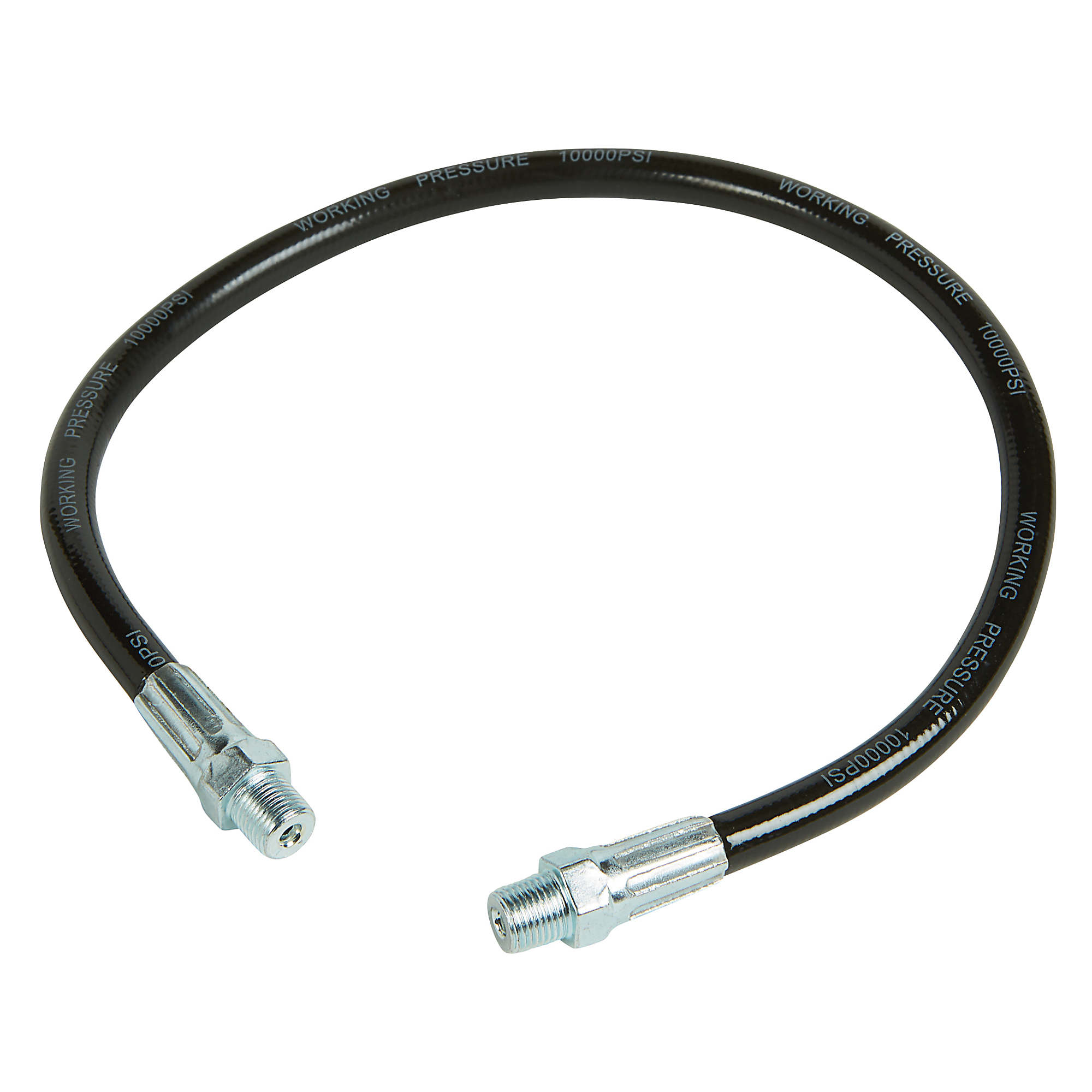 Strongway 18in. Grease Gun Hose, 6000 Max. PSI